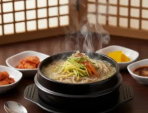 정성이 깃든 깊은 맛 정통 잔치국수 황금 레시피