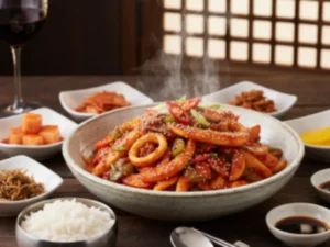 입안 가득 퍼지는 불맛과 감칠맛 인생 오징어볶음 레시피